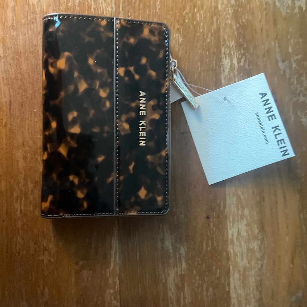 Anne Klein Brown Tortoise Wallet